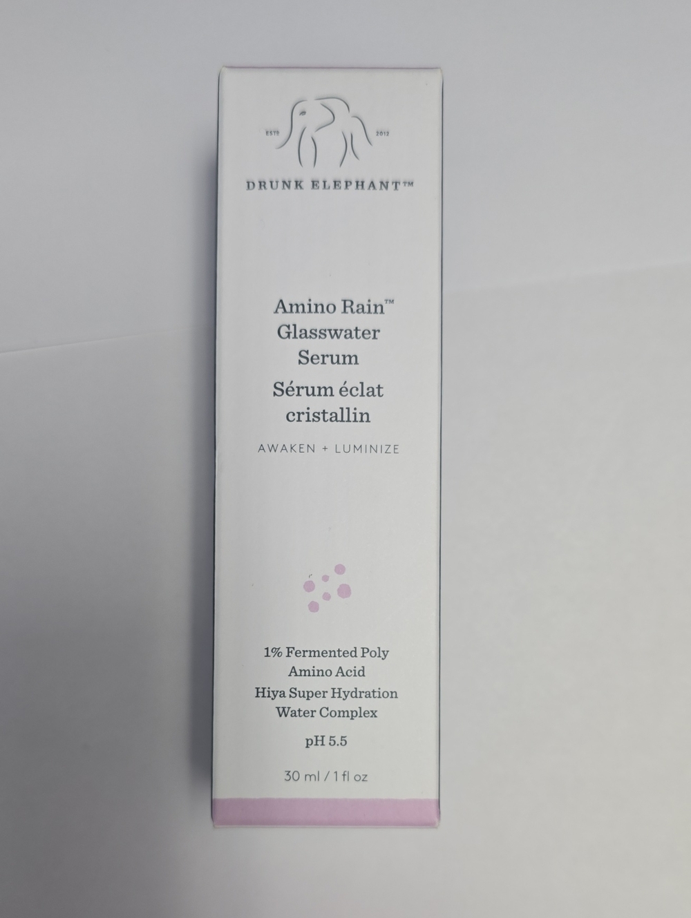 Drunk Elephant Amino Rain Glasswater Serum — NIB